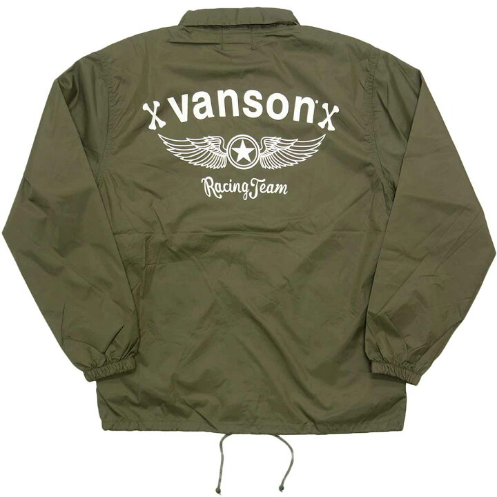 楽天市場】【6/15 ポイント5倍】バンソン vanson ナイロン コーチ 