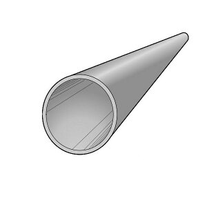 アルインコ 丸パイプ 1本 寸法:φ19×1.0mm/長さ:4000mm 生地 品番 FC104N アルミ型材,汎用材,ALINCO ※合計9千円以上で送料無料(北海道・沖縄各県離島は送料追加), 個人宅配送不可, 長尺物は