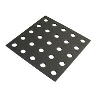 点字フラットカバー（ポイント用）を10枚。AR-0938　既存の点字ブロック（ポイントタイプ）の凹凸を解消…