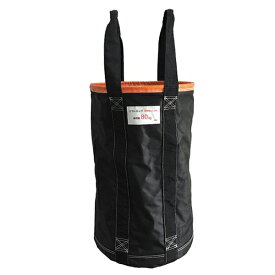 荷揚げバケツ-M　Φ350×H600 1個（AR-4032）落下防止巾着なし,N-BAG,最大荷重約100Kg,電工バケツ,トン袋,フレコン,荷上げ,荷下げ,吊り上げ,バッグ,袋,かばん,工事用,つり袋,吊袋,揚重,単管パイプ,リフトバッグ,手すり,筋交,ロングサイズ,バッカン,アラオ　AR4032