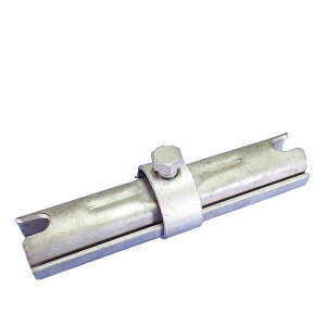 【ボンジョイント(ドブメッキ)30本:Φ48.6パイプ用】パイプとパイプを結合。高い防錆(サビ)性能と耐久性。長期利用に最適。仮設資材,太陽光パネル架台,手すり,単管パイプ等に,足場使用