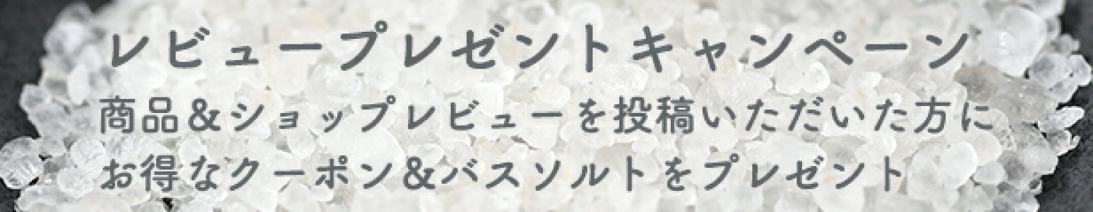 レビューキャンペーン開催中