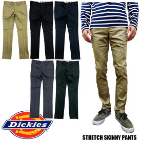 ディッキーズ ストレッチ スキニー パンツ ワークパンツ　スリム　WD881　全5色　Dickies チノパン