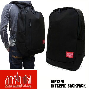 Manhattan Portage �����Y ���f�B�[�X �����b�N�T�b�N �C���g���s�b�h�o�b�N�p�b�N Intrepid Backpack �u���b�N MP1270