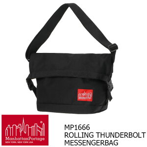 Manhattan Portage �}���n�b�^���|�[�e�[�W �V�����_�[�o�b�O ���[�����O�T���_�[�{���g ���b�Z���W���[�o�b�O Rolling Thunderbolt MessengerBag �u���b�N MP1666 �y���{���K�i�z�����Y ���f�B�[�X �΂߂�