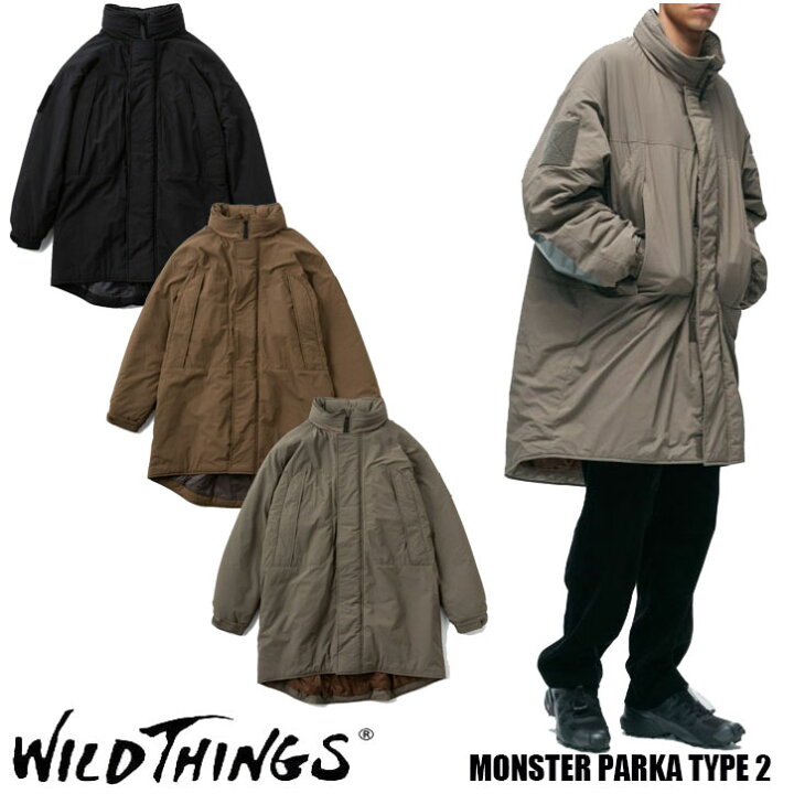 楽天市場】WILDTHINGS ワイルドシングス MONSTER PARKA TYPE2 