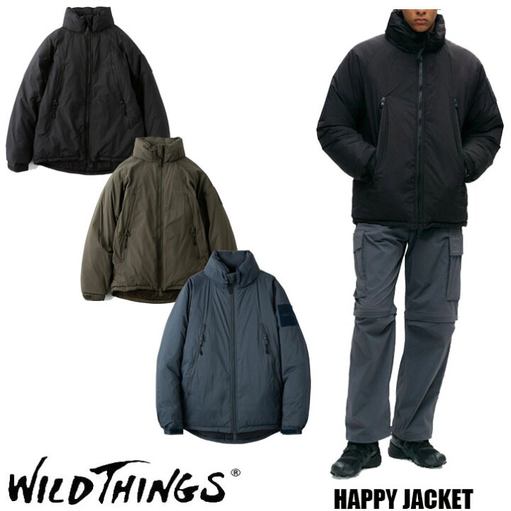 楽天市場】2025秋冬新作 WILDTHINGS ワイルドシングス HAPPY JACKET 