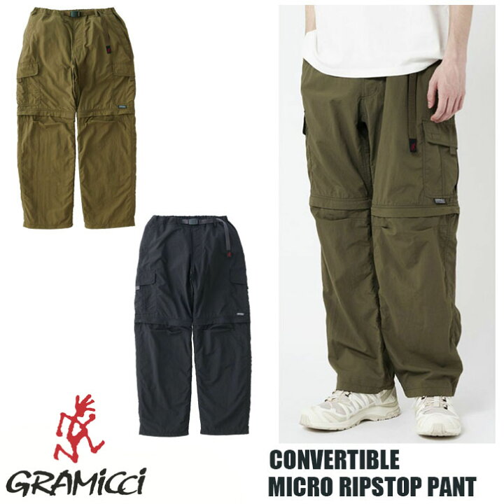 楽天市場】GRAMICCI CONVERTIBLE MICRO RIPSTOP PANT 全2色 グラミチ 