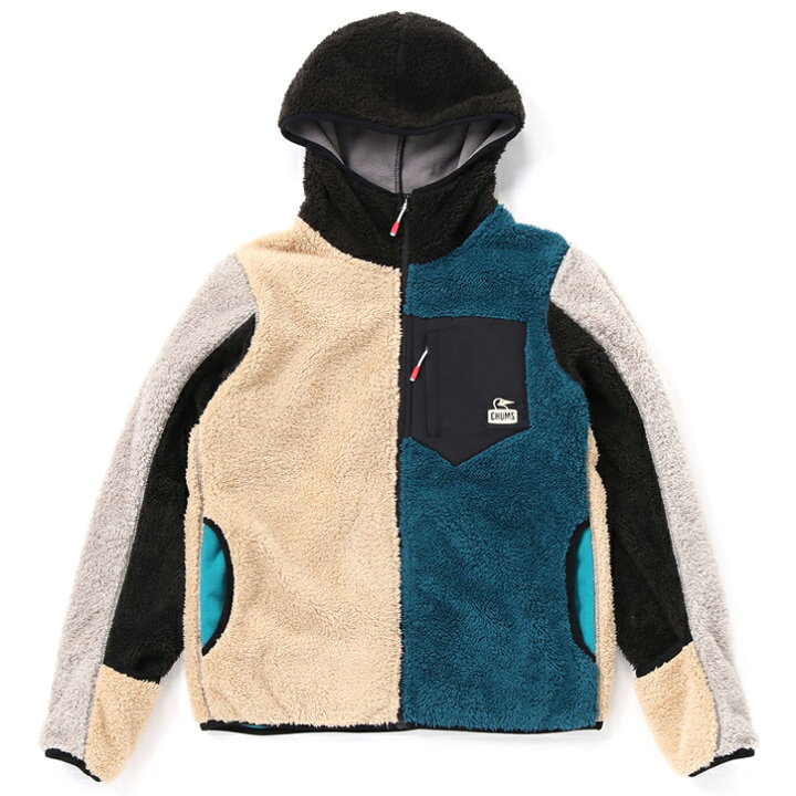 楽天市場】CHUMS BONDING FLEECE ZIP PARKA メンズ レディース 