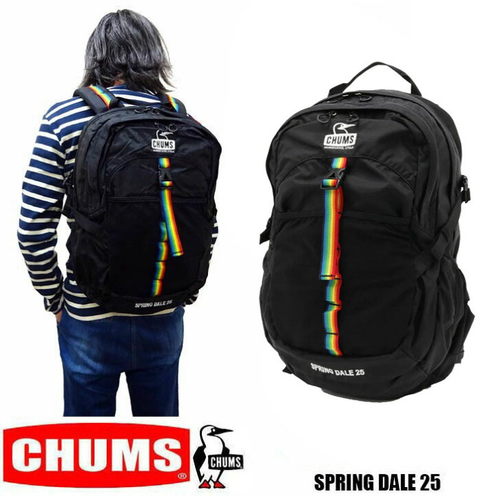 楽天市場】CHUMS SPRING DALE 25 チャムス スプリングデール リュック 
