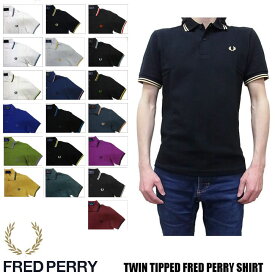 FRED PERRY THE ORIGINAL TIPPED FRED PERRY SHIRTS M12 全19色 フレッドペリー ティップラインポロシャツ MADE IN ENGLAND 英国製