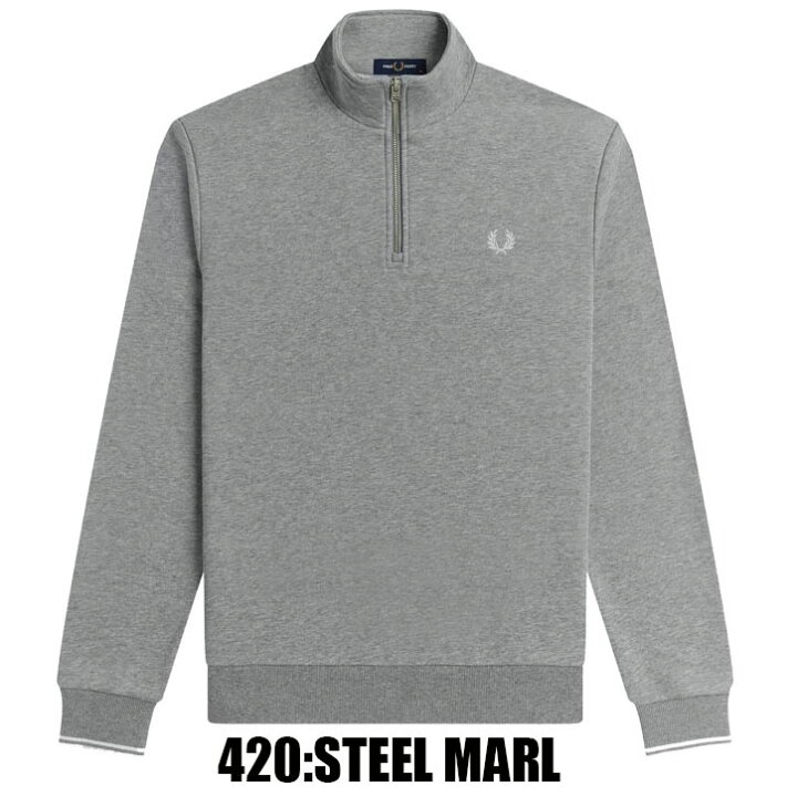 楽天市場】FRED PERRY HARF ZIP SWEATSHIRT M3574 全16色 フレッド 