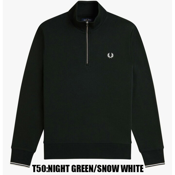 楽天市場】FRED PERRY HARF ZIP SWEATSHIRT M3574 全16色 フレッド 