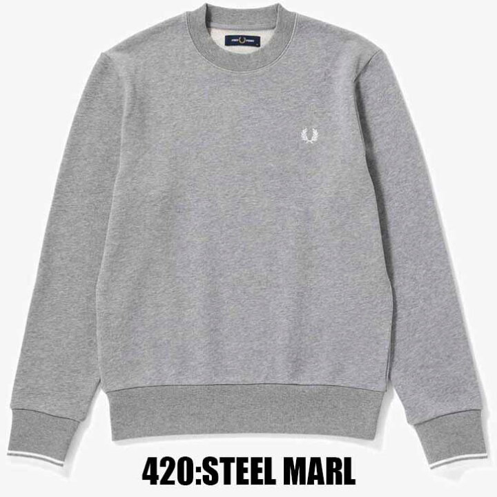 楽天市場】FRED PERRY CREW NECK SWEATSHIRT M7535 全10色 フレッド 