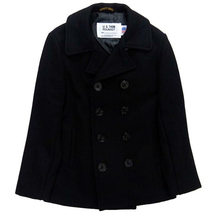 楽天市場】Schott 753US PEA COAT 24oz ショット スリムフィット 