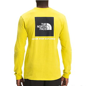 ノースフェイス Tシャツ メンズ 長袖Tシャツ S-XXL 海外限定 ロンT バックプリント ボックスロゴ Tシャツ 大きいサイズ The North Face Men's NES 2.0 Red Box T-Shirt 送料無料