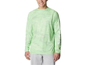 (取寄) コロンビア パフォーマンス フィッシング ギア ターミナル プリンテッド ロング スリーブ シャツ Columbia PFG Terminal Deflector? Printed Long Sleeve Shirt Green Mamba PFG Camo