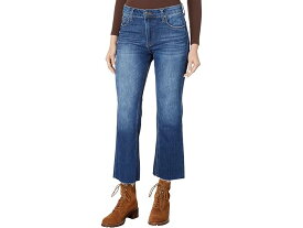 (取寄) フロム ザ クロス ピティート ケルシー ハイ ライズ ファブ AB アンクル フレア イン ロイヤル Petite Kelsey High-Rise Fab AB Ankle Flare in Royal Royal