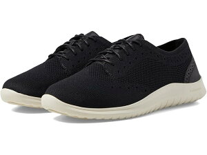 (���) �R�[���n�[�� �[���O�����h �����b�g �X�e�b�`���C�g �I�b�N�X�t�H�[�h Cole Haan Zerogrand Meritt Stitchlite Oxford Black Knit/Leather/Ivory