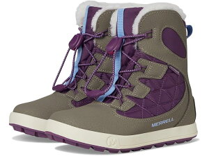 (���) ������ �L�b�Y �X�m�[ �o���N 4.0 �E�H�[�^�[�v���[�t (���g�� �L�b�h �r�b�O �L�b�h) Merrell Kids Snow Bank 4.0 Waterproof (Little Kid/Big Kid) Truffle/Plum