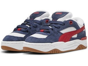 (���) �v�[�} �L�b�Y Puma �L�b�Y 180 �e�N�X�`���[ �X�j�[�J�[ (�r�b�O �L�b�h) PUMA Kids Puma Kids 180 Texture Sneakers (Big Kid) Club Navy/Silver Mist