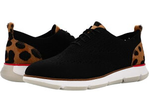 (���) �R�[���n�[�� 4.�[���O�����h �X�e�b�`���C�g �I�b�N�X�t�H�[�h Cole Haan 4.Zerogrand Stitchlite Oxford Black Knit/Jaguar Haircalf Print