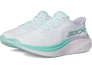 (���) �X�P�b�`���[�Y �p�t�H�[�}���X �}�b�N�X �N�b�V���j�j�O �A�[�` �t�B�b�g �A���[�i �n���Y �t���[ �X���b�v �C���X SKECHERS Performance Max Cushioning Arch Fit Areena Hands Free Slip-Ins White/Mint