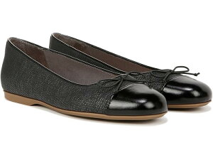 (���) �h�N�^�[�V���[�� �E�F�N�X���[ �{�E �o���G �t���b�c Dr. Scholl's Wexley Bow Ballet Flat Black Dream Girl
