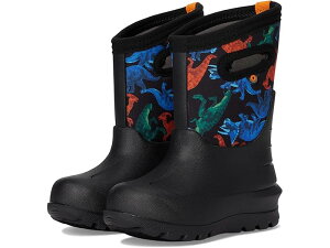 (���) �{�O�X �L�b�Y �l�I �N���V�b�N ���A�� �f�B�m (�g�h���[ ���g�� �L�b�h �r�b�O �L�b�h) Bogs Kids Neo - Classic Real Dino (Toddler/Little Kid/Big Kid) Black Multi