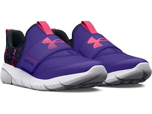 (���) �A���_�[�A�[�}�[ �L�b�Y �t���b�V�� (�r�b�O �L�b�h) Under Armour Kids Flash (Big Kid) Electric Purple/Black/Pink Shock
