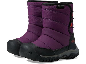 (���) �L�[�� �L�b�Y �p�t���C�_�[ �E�H�[�^�[�v���[�t (�g�h���[ ���g�� �L�b�h) KEEN Kids Puffrider Waterproof (Toddler/Little Kid) Charisma/Orange