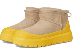 (���) �A�O �N���V�b�N �E���g�� �~�j �E�F�U�[ �n�C�u���b�g UGG Classic Ultra Mini Weather Hybrid Mustard Seed/Summer Wheat