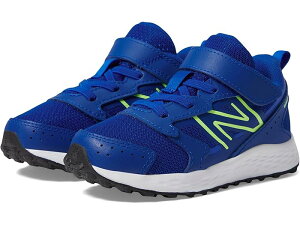 (���) �j���[�o�����X �L�b�Y �t���b�V�� �t�H�[�� 650v1 �o���W�[ ���[�X �E�B�Y �g�b�v �X�g���b�v (�C���t�@���g �g�h���[) New Balance Kids Fresh Foam 650v1 Bungee Lace with Top Strap (Infant/Toddler) Team Roya