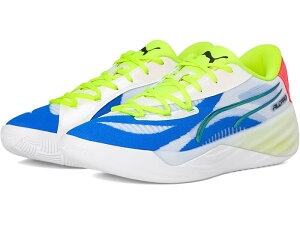 (���) �v�[�} �I�[�� Pro �j�g�� PUMA All-Pro Nitro Puma White/Yellow Alert/Pink Alert