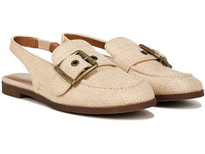 (���) �]�f�B�A�b�N �C�u ���t�B�A �X�����O�o�b�N �t���b�c ZODIAC Eve-Raffia Slingback Flat Natural Raffia