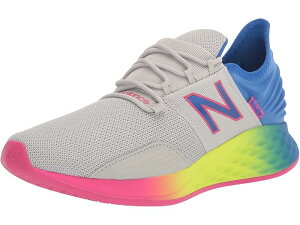 (���) �j���[�o�����X �L�b�Y �t���b�V�� �t�H�[�� ���[�u (�r�b�O �L�b�h) New Balance Kids Fresh Foam Roav (Big Kid) Light Aluminum/Cobalt