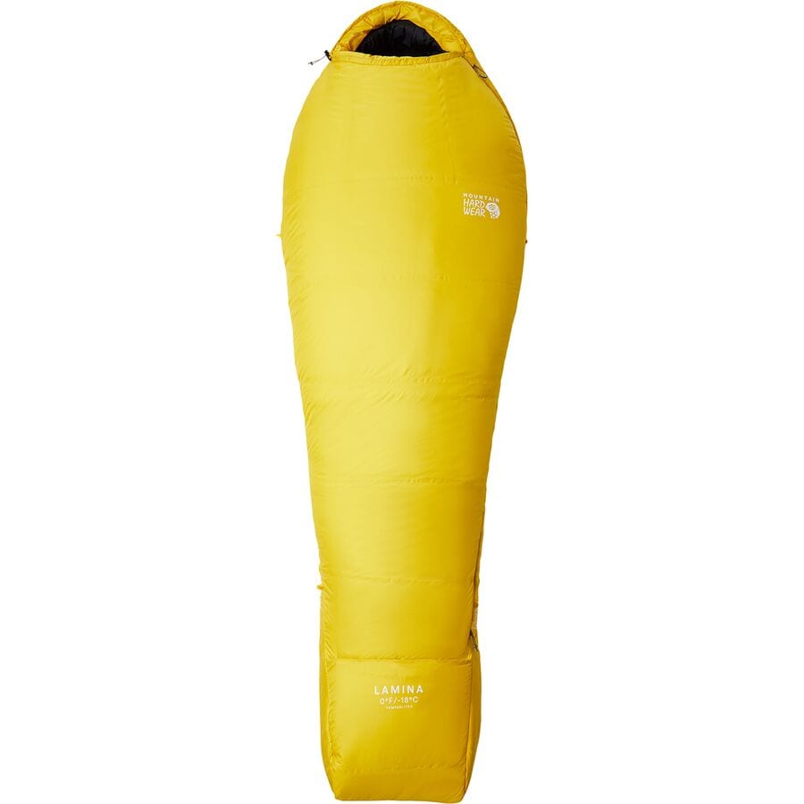 バーゲンセール 取寄 マウンテンハードウェア ラミナ スリーピング バッグ 0F シンセティック Mountain Hardwear Lamina  Sleeping Bag: Synthetic Electron Yellow