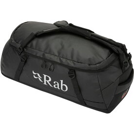 (取寄) ラブ エスケープ キット バッグ Lt 50L ダッフル バッグ Rab Escape Kit Bag LT 50L Duffle Bag Black