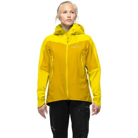 (取寄) ノローナ レディース ファルケティンド ゴア-テックス ジャケット - ウィメンズ Norrona women Falketind GORE-TEX Jacket - Women's Blazing Yellow/Sulphur
