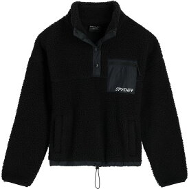 (取寄) スパイダー レディース シャーマン シェルパ フリース - ウィメンズ Spyder women Sherman Sherpa Fleece - Women's Black