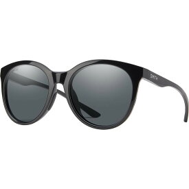 (取寄) スミス レディース ベイサイド ポーラライズド サングラス - ウィメンズ Smith women Bayside Polarized Sunglasses - Women's Black/Polarized Gray