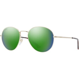 (取寄) スミス プレップ ポーラライズド サングラス Smith Prep Polarized Sunglasses Gold/Polarized Green Mirror