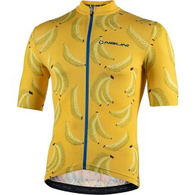 (取寄) ナリーニ メンズ ラス ベガス ショートスリーブ ジャージ - メンズ Nalini men Las Vegas Short-Sleeve Jersey - Men's Yellow/Banana Print