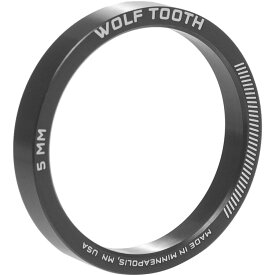 (取寄) ウルフトゥースコンポーネンツ プレシジョン ヘッドセット スペーサー - 5-パック Wolf Tooth Components Precision Headset Spacer - 5-Pack Black
