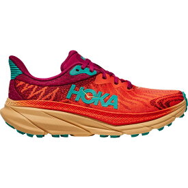 (取寄) ホカオネオネ メンズ チャレンジャー ATR 7 ランニング シューズ - メンズ HOKA men Challenger ATR 7 Running Shoe - Men's Flame/Cherries Jubilee