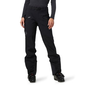 (取寄) ブラックダイヤモンド レディース リーコン ストレッチ スキー パンツ - ウィメンズ Black Diamond women Recon Stretch Ski Pant - Women's Black