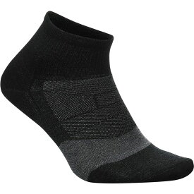 (取寄) メリノ 10 ウルトラ ライト クオーター ソック Feetures! Merino 10 Ultra Light Quarter Sock Charcoal