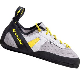 (取寄) エボルブ デファイ レース クライミング シューズ Evolv Defy Lace Climbing Shoe Fog Gray / Banana