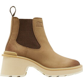 (取寄) ソレル レディース ハイ-ライン ヒール チェルシー ブーツ - ウィメンズ SOREL women Hi-Line Heel Chelsea Boots - Women's Umber/Ceramic