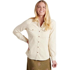 (取寄) トードアンドコー レディース スカウター コード ロング-スローブ シャツ - ウィメンズ Toad&Co women Scouter Cord Long-Sleeve Shirt - Women's Almond